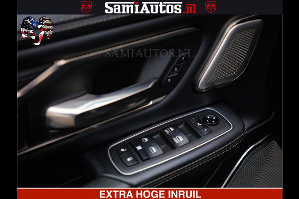Dodge Ram 1500 LIMITED BLACK OPS | 5.7 V8 402 PK HEMI | MEEST VOLLE EN LUXE UITVOERING | CREW CAB | DUBBELE CABINE DC 5 PERSOONS | CREW CAB 5 PERSOONS | DUBBELE CABINE DC | MEEST ROYALE EN COMFORTABELE BEDRIJFSAUTO | HEAD-UP | LUCHTVERING | RONDOM CAMERA | MWK KLEP | PANORAMA DAK |