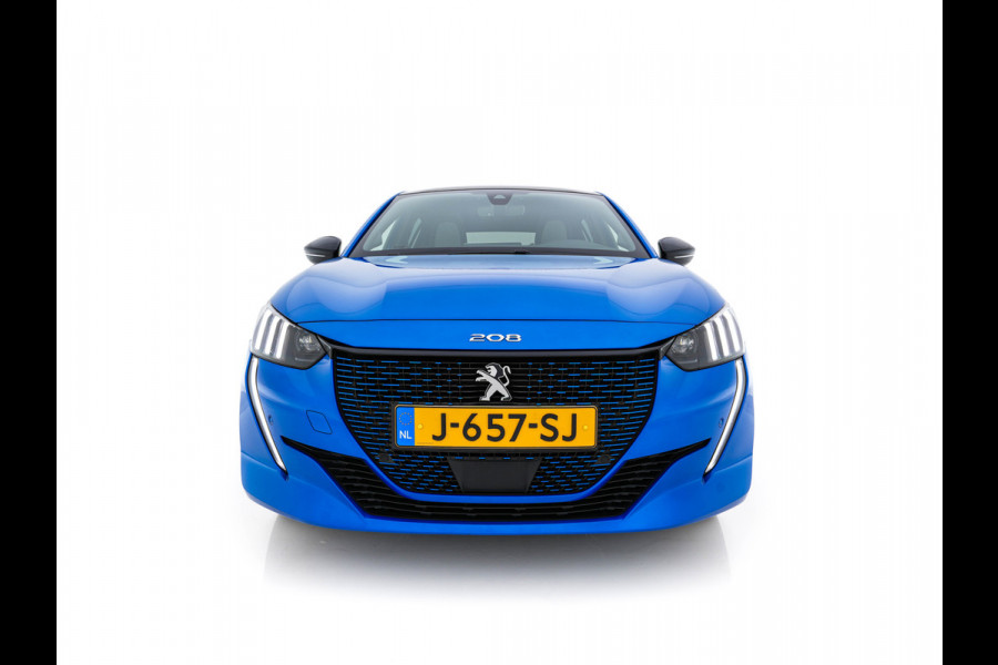Peugeot e-208 EV GT 350 50 kWh [ 3-Fase ] (INCL.BTW) *PANO | FULL-LED | DIGI-COCKPIT | BLINDSPOT | CAMERA | LEATHER-ALCANTARA | AMBIENT-LIGHT | NAVI-FULLMAP | LANE-ASSIST | KEYLESS | DAB | CCS-FASTLOADER | HEATED-SPORTSEATS | 17''ALU
