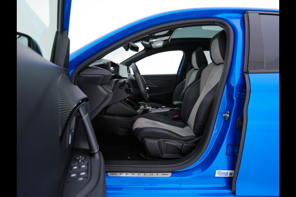 Peugeot e-208 EV GT 350 50 kWh [ 3-Fase ] (INCL.BTW) *PANO | FULL-LED | DIGI-COCKPIT | BLINDSPOT | CAMERA | LEATHER-ALCANTARA | AMBIENT-LIGHT | NAVI-FULLMAP | LANE-ASSIST | KEYLESS | DAB | CCS-FASTLOADER | HEATED-SPORTSEATS | 17''ALU