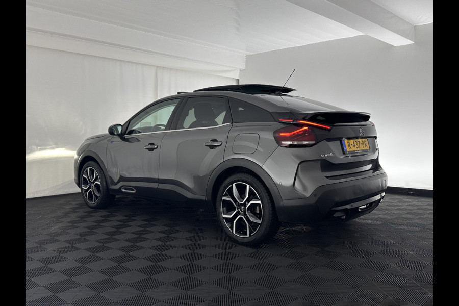 Citroën Ë-C4 Shine Pack Business 50 kWh [ 3-Fase ] {SOH-94%} (INCL-BTW) *PANO | HEAD-UP | LEATHER | FULL-LED | DIGI-COCKPIT | MASSAGE-HEATED-COMFORTSEATS | KEYLESS | DAB+ | NAVI-FULLMAP | ECC | LANE-ASSIST | PDC | CRUISE | 18''ALU*