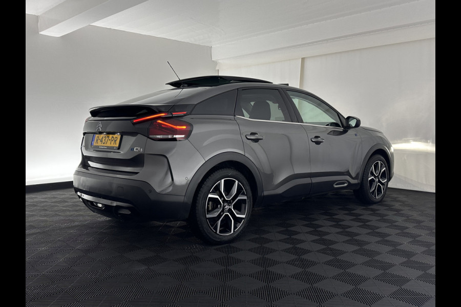 Citroën Ë-C4 Shine Pack Business 50 kWh [ 3-Fase ] {SOH-94%} (INCL-BTW) *PANO | HEAD-UP | LEATHER | FULL-LED | DIGI-COCKPIT | MASSAGE-HEATED-COMFORTSEATS | KEYLESS | DAB+ | NAVI-FULLMAP | ECC | LANE-ASSIST | PDC | CRUISE | 18''ALU*