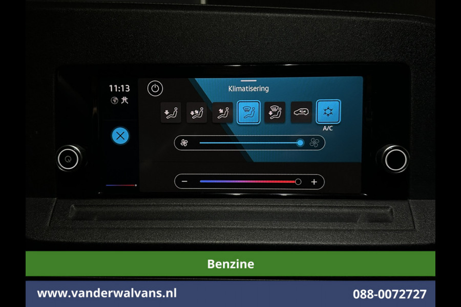 Volkswagen Caddy Cargo Maxi 1.5 TSI Benzine motor L2H1 Fabrieksgarantie Euro6 Airco | Camera | Apple Carplay | Android Auto | Bumper in de kleur Zijdeur