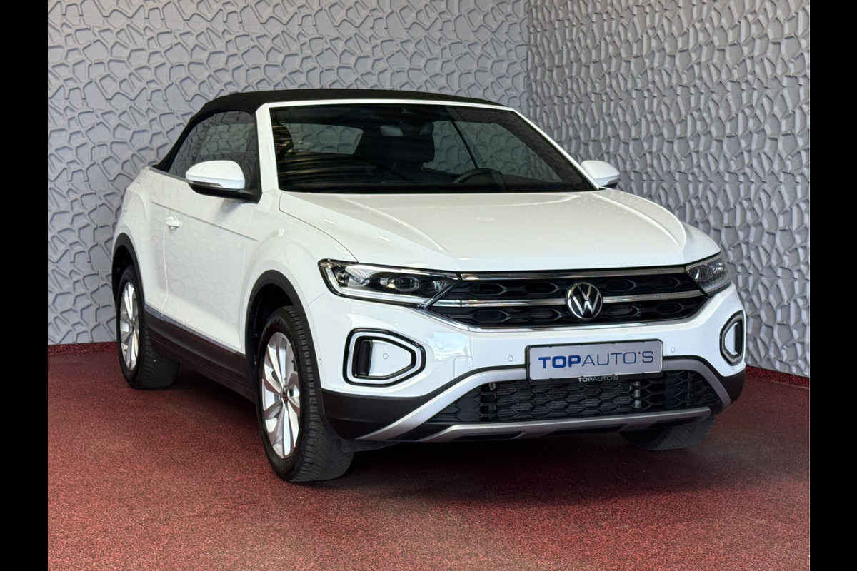 Volkswagen T-Roc Cabrio TSI VIR.COCKPIT CARPLAY NAVI IQ.LED STOEL/STUUR.VERW DAB ADAP.CRUISE 05/2024 ✅ Top Auto's Wijchen ,  Altijd een Ruim aanbod van Diverse Volkswagen's R-Line Edition / Style / First Edition / Life , Zowel PHEV / HEV / MHEV / Benzine ✅ ✅