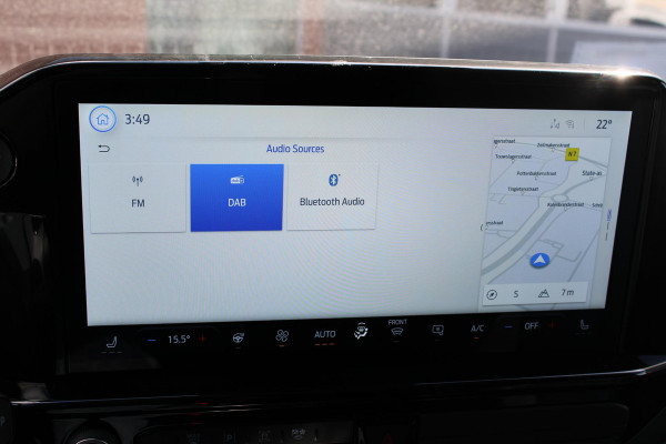 Ford Transit Custom 320 2.5 PHEV L2H1 Sport DC | 233pk |  Dubbele Cabine | Dubbele zijschuifdeur | Inklapbare trekhaak | 19 inch lichtmetalen Sport velgen (mat zwart) | Verwarmbaar stuurwiel | Navigatie systeem