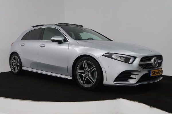 Mercedes-Benz A-Klasse 200 Business Solution AMG (PANORAMADAK, SFEERVERLICHTING, PARKEERSENSOREN, STOELVERWARMING)