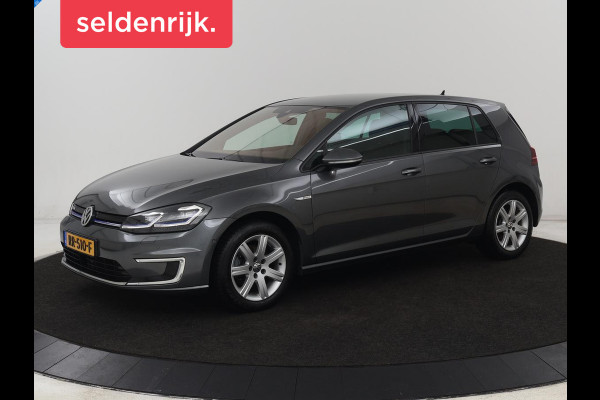 Volkswagen e-Golf E-Golf | Origineel NL | Leder | Stoelverwarming | Warmtepomp | Trekhaak | Camera | Adaptive cruise | DAB | Carplay | Navigatie | Full LED | Park Assist | Virtual Cockpit