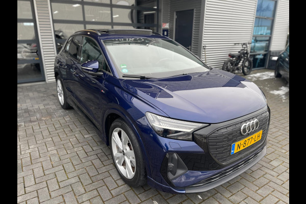 Audi Q4 e-tron 40 Launch edition S Competition 77 kWh 2X S-LINE PANO l MATRIX l CAMERA l ADAPT.CRUISE l ORG.NL l DEALER OND