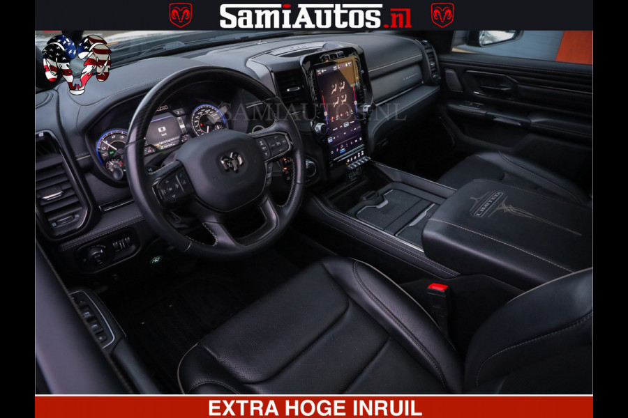 Dodge Ram 1500 LIMITED SPORT | 5.7 V8 HEMI 402PK | MEEST VOLLE LIMITED | PRACHTIGE KLEUR GRANITE CRYSTAL PEARL | CREW CAB | DUBBELE CABINE DC 5 PERSOONS | CREW CAB 5 PERSOONS | DUBBELE CABINE DC | MEEST ROYALE EN COMFORTABELE BEDRIJFSAUTO | HEAD-UP | LUCHTVERING | RONDOM CAMERA | MWK KLEP | PANORAMA DAK |