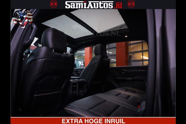 Dodge Ram 1500 LIMITED SPORT | 5.7 V8 HEMI 402PK | MEEST VOLLE LIMITED | PRACHTIGE KLEUR GRANITE CRYSTAL PEARL | CREW CAB | DUBBELE CABINE DC 5 PERSOONS | CREW CAB 5 PERSOONS | DUBBELE CABINE DC | MEEST ROYALE EN COMFORTABELE BEDRIJFSAUTO | HEAD-UP | LUCHTVERING | RONDOM CAMERA | MWK KLEP | PANORAMA DAK |