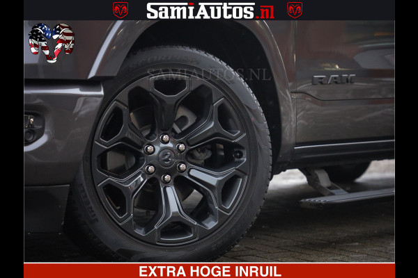 Dodge Ram 1500 LIMITED SPORT | 5.7 V8 HEMI 402PK | MEEST VOLLE LIMITED | PRACHTIGE KLEUR GRANITE CRYSTAL PEARL | CREW CAB | DUBBELE CABINE DC 5 PERSOONS | CREW CAB 5 PERSOONS | DUBBELE CABINE DC | MEEST ROYALE EN COMFORTABELE BEDRIJFSAUTO | HEAD-UP | LUCHTVERING | RONDOM CAMERA | MWK KLEP | PANORAMA DAK |