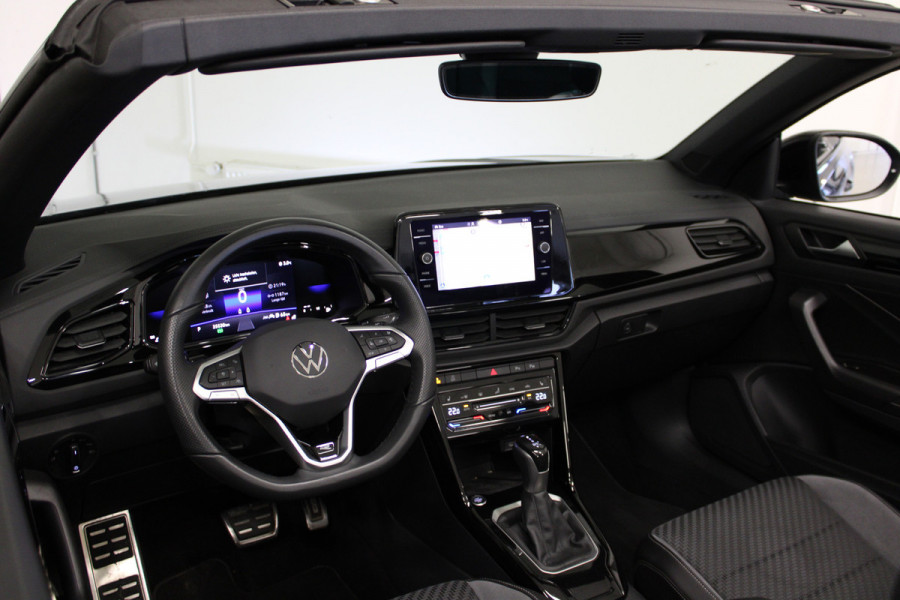 Volkswagen T-Roc Cabrio 1.5 TSI 150PK R-LINE SPORT LEDER/MATRIX-LED/NAVI/CARPLAY/FABRIEKS GARANTIE