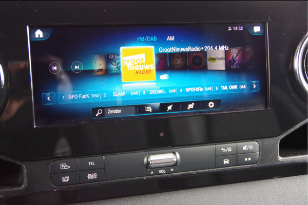 Mercedes-Benz Sprinter 519 3.0 CDI V6 L2H1 N1, AUT. LED, LEDER, DUBBELLUCHT, STOELVERWARMING, ELEKTR. SCHUIFDEUR, MBUX 10'', CAMERA, NAVI, CRUISE, CLIM