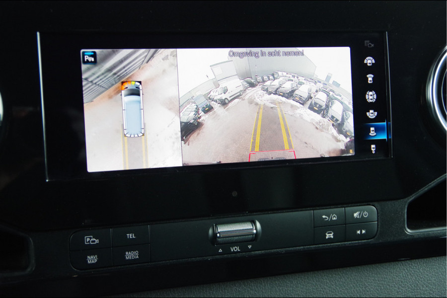 Mercedes-Benz Sprinter 519 3.0 CDI V6 L2H1 N1, AUT. LED, LEDER, DUBBELLUCHT, STOELVERWARMING, ELEKTR. SCHUIFDEUR, MBUX 10'', CAMERA, NAVI, CRUISE, CLIM