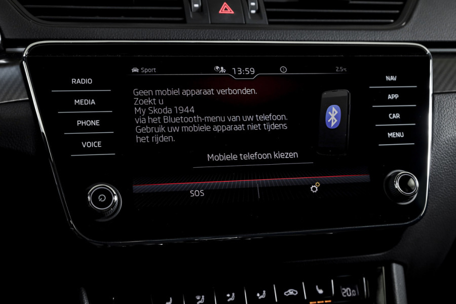 Škoda Superb Combi 1.4 TSI iV Sportline Business | Dig. Cockpit | Cruise | Stoel-+Stuurverw. PDC | Camera | App. Connect | ECC | Elek. Klep | LM 18" | 1944