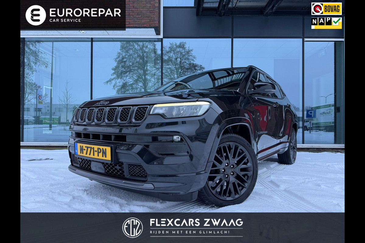 Jeep Compass 1.3T S - Automaat - Pano/schuifdak - Leder - Winterpakket - Org.NL
