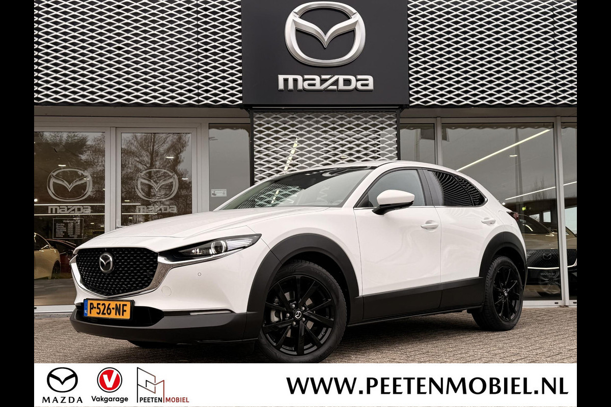 Mazda CX-30 2.0 e-SkyActiv-X M Hybrid Luxury iAS Pack | 360 CAMERA | TREKHAAK | LEDEREN BEKLEDING |