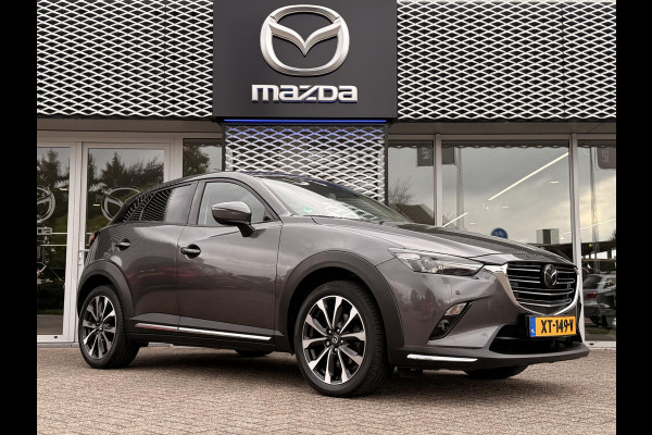 Mazda CX-3 2.0 SkyActiv-G 120 GT-M | STOEL EN STUURVERWARMING | BOSE | HEAD UP DISPLAY |