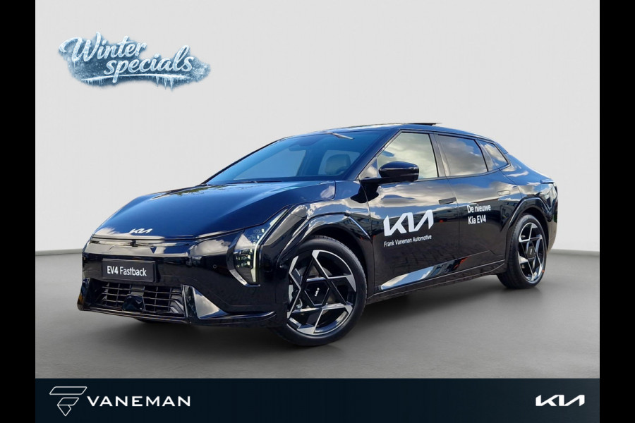 Kia EV4 Fastback GT-PlusLine 81.4 kWh | Dodehoekcamera | Stoelventilatie | Pano | 360 Camera | HUD |