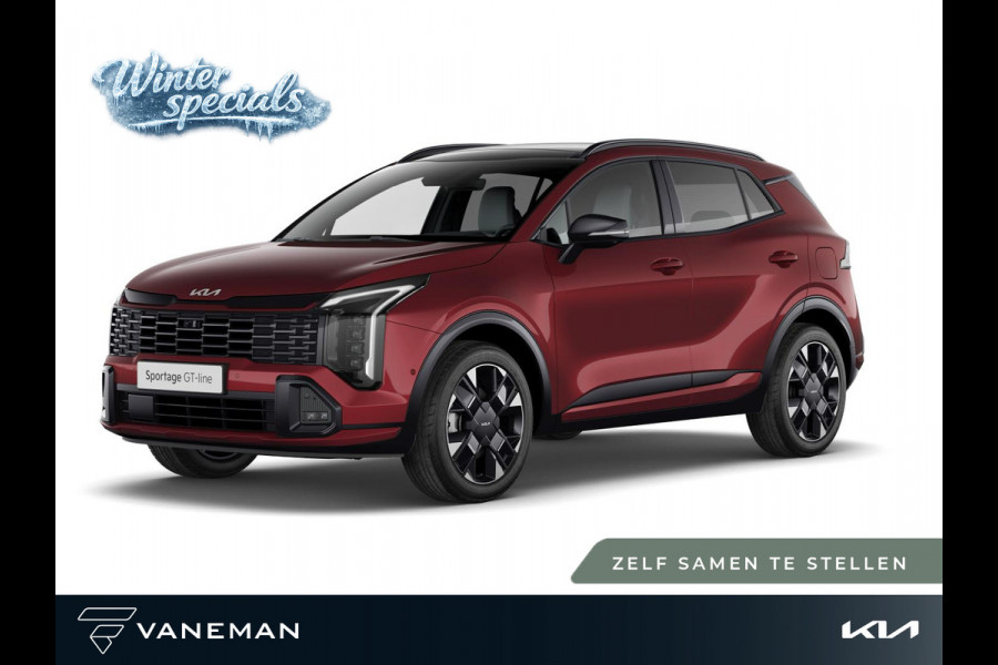 Kia Sportage 1.6 T-GDi Plug-in Hybrid AWD DynamicPlusLine | Elektrisch schuif-/kanteldak | Zelf samenstellen