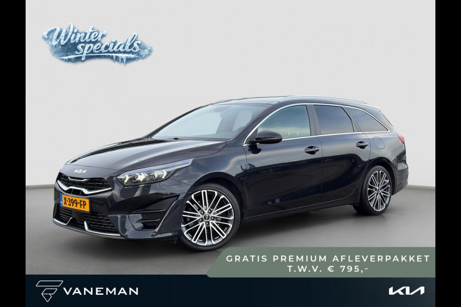 Kia Ceed Sportswagon 1.5 T-GDi GT-PlusLine Automaat | Panoramadak | Leder/Alcantara | Camera | Navi | Stuur-/Stoelverwarming | 18” Velgen | Clima | Key-Less | PDC | Cruise | LED |