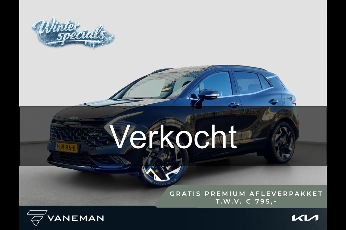 Kia Sportage 1.6 T-GDi Plug-in Hybrid AWD GT-Line | Elektr. Stoelen | Schuif/Kanteldak | Adapt. Cruise | Carplay/Android Auto |