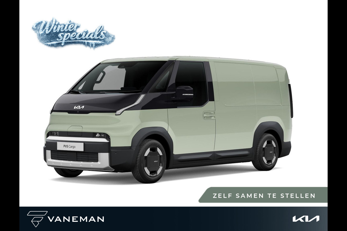 Kia PV5 L2H1 Plus 71.2 kWh | Cruise control adaptief | Gratis batterijupgrade | € 2.500,- accessoires of 2.99% rente op financiering | Zelf samenstellen