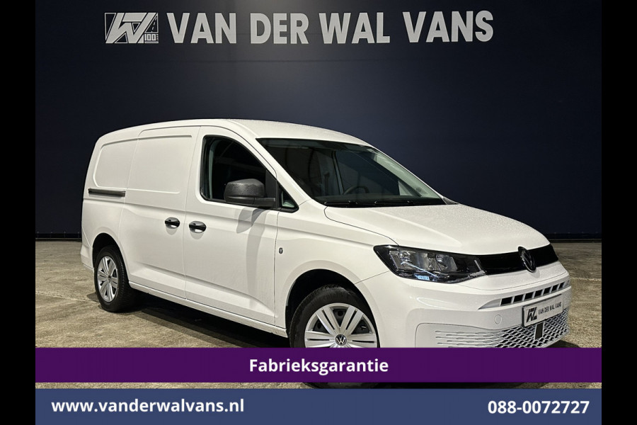 Volkswagen Caddy Cargo Maxi 2.0 TDI L2H1 Fabrieksgarantie Euro6 Airco | Camera | Apple Carplay | Bumper in de kleur Android Auto, Zijdeur