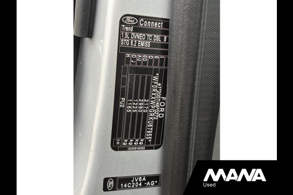 Ford Transit Connect 1.5 EcoBlue L1 Trend Cruise Trekhaak Lederen bekleding Airco Voorruitverwarming