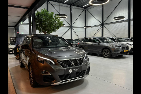 Peugeot 5008 1.6 e-THP GT-Line 7P Garantie Pano Memory Leder Blindspot StoelVW Elek Achterklep ACC Navi Clima Led Lane Rijklaar