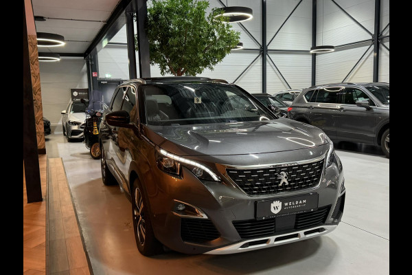 Peugeot 5008 1.6 e-THP GT-Line 7P Garantie Pano Memory Leder Blindspot StoelVW Elek Achterklep ACC Navi Clima Led Lane Rijklaar