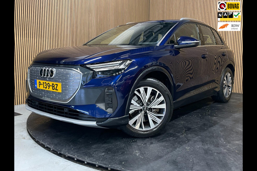 Audi Q4 e-tron 40 Advanced edition 77 kWh|TREKHAAK|ACC|APPLE CARPLAY|CAMERA|STOELVERW|NAVI|INCL BTW|NL-AUTO|1e EIG| NAP|
