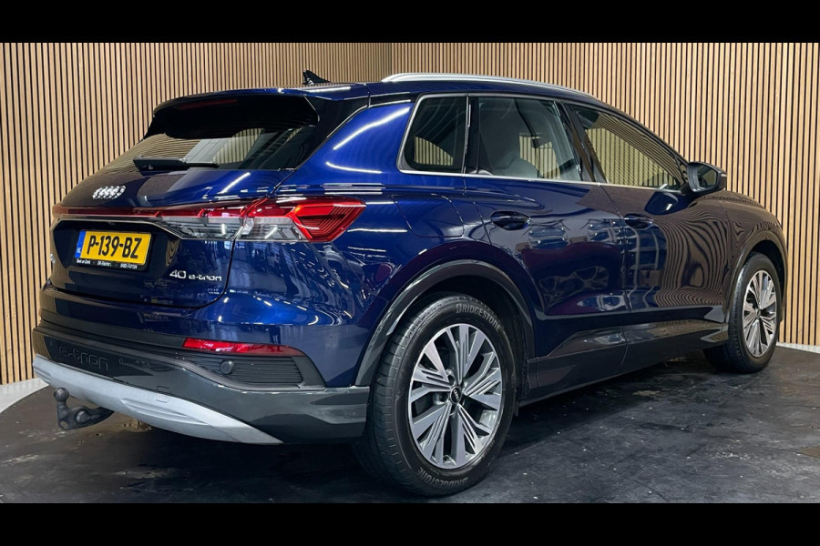 Audi Q4 e-tron 40 Advanced edition 77 kWh|TREKHAAK|ACC|APPLE CARPLAY|CAMERA|STOELVERW|NAVI|INCL BTW|NL-AUTO|1e EIG| NAP|
