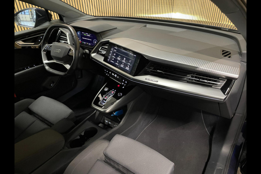 Audi Q4 e-tron 40 Advanced edition 77 kWh|TREKHAAK|ACC|APPLE CARPLAY|CAMERA|STOELVERW|NAVI|INCL BTW|NL-AUTO|1e EIG| NAP|