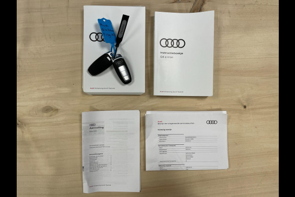 Audi Q4 e-tron 40 Advanced edition 77 kWh|TREKHAAK|ACC|APPLE CARPLAY|CAMERA|STOELVERW|NAVI|INCL BTW|NL-AUTO|1e EIG| NAP|