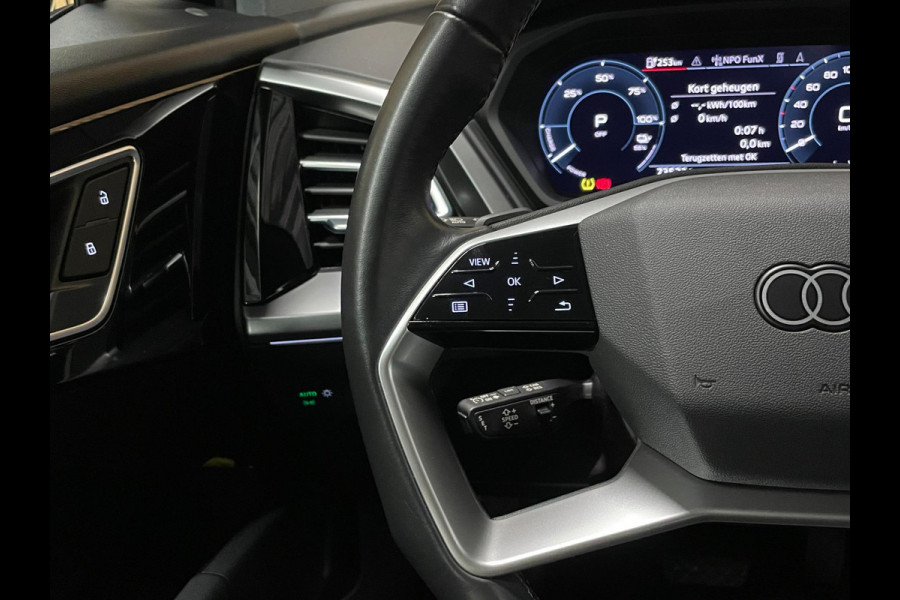 Audi Q4 e-tron 40 Advanced edition 77 kWh|TREKHAAK|ACC|APPLE CARPLAY|CAMERA|STOELVERW|NAVI|INCL BTW|NL-AUTO|1e EIG| NAP|