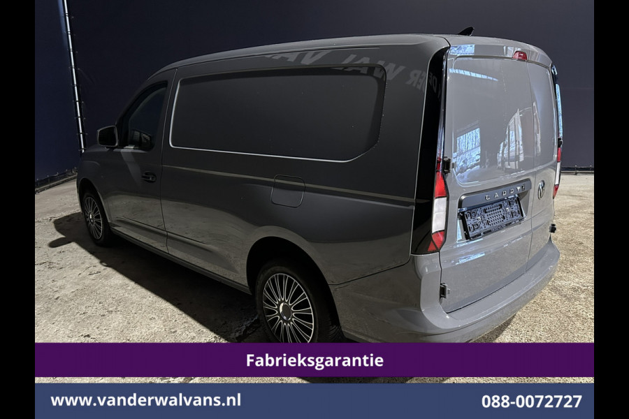 Volkswagen Caddy Cargo Maxi 2.0 TDI L2H1 Fabrieksgarantie Euro6 Airco | Camera | Apple Carplay | Bumper in de kleur Android Auto, Zijdeur