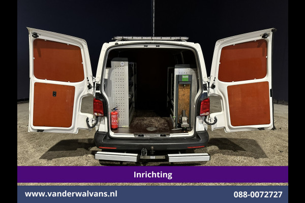 Volkswagen Transporter 2.0 TDI 150pk L2H1 Inrichting Euro6 Airco | Omvormer | Camera | Apple Carplay | 2500kg Trekhaak Android Auto, Cruisecontrol, Parkeersensoren