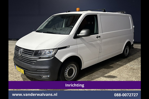 Volkswagen Transporter 2.0 TDI 150pk L2H1 Inrichting Euro6 Airco | Omvormer | Camera | Apple Carplay | 2500kg Trekhaak Android Auto, Cruisecontrol, Parkeersensoren