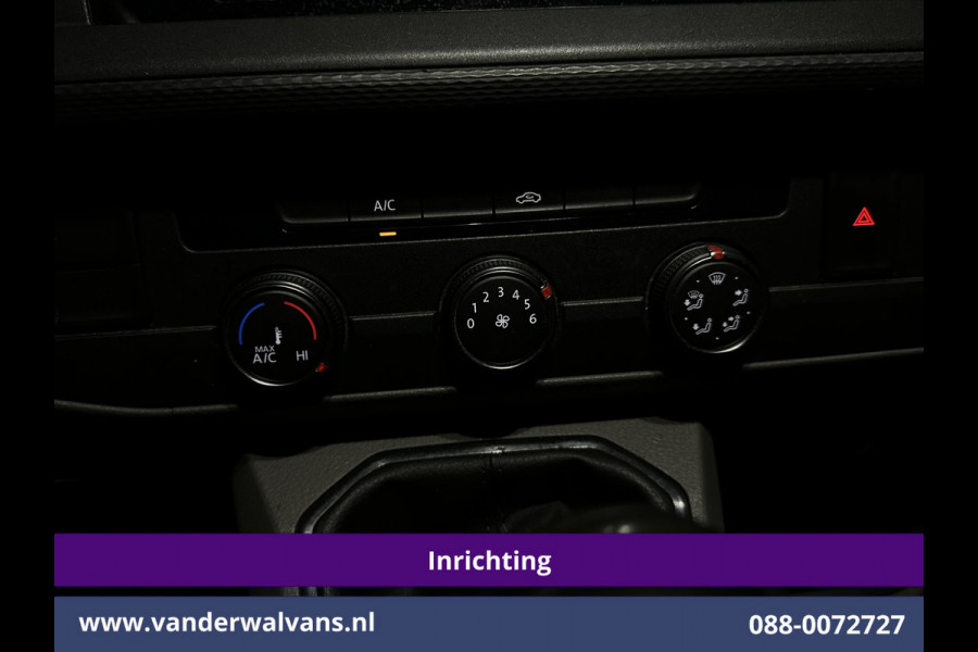 Volkswagen Transporter 2.0 TDI 150pk L2H1 Inrichting Euro6 Airco | Omvormer | Camera | Apple Carplay | 2500kg Trekhaak Android Auto, Cruisecontrol, Parkeersensoren