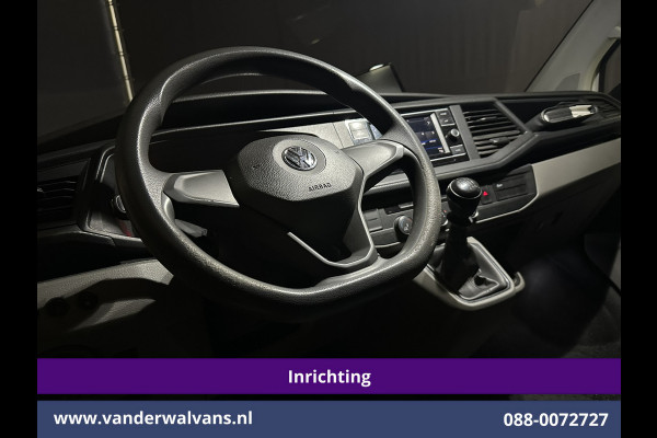 Volkswagen Transporter 2.0 TDI 150pk L2H1 Inrichting Euro6 Airco | Omvormer | Camera | Apple Carplay | 2500kg Trekhaak Android Auto, Cruisecontrol, Parkeersensoren