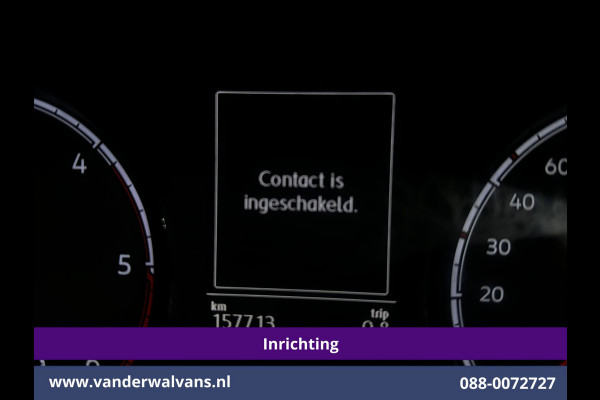 Volkswagen Transporter 2.0 TDI 150pk L2H1 Inrichting Euro6 Airco | Omvormer | Camera | Apple Carplay | 2500kg Trekhaak Android Auto, Cruisecontrol, Parkeersensoren