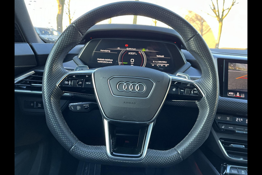 Audi e-tron GT GT edition ZERO 93 kWh B&O | PANORAMADAK | DEALER ONDERHOUDEN! | STOELVERWARMING EN VENTILATIE | MEGA VOL