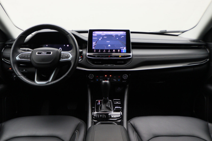 Jeep Compass 4xe 240 Plug-in Hybrid Electric S Leer, Virtual Cockpit, Camera, Stuur-/Stoelverw., Apple Carplay, ACC, 19"