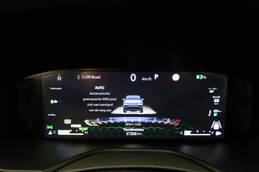 Jeep Compass 4xe 240 Plug-in Hybrid Electric S Leer, Virtual Cockpit, Camera, Stuur-/Stoelverw., Apple Carplay, ACC, 19"