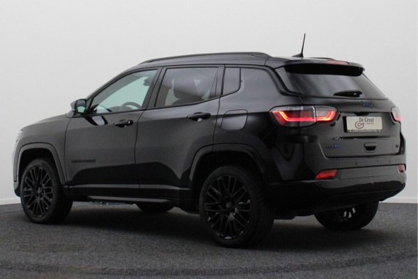 Jeep Compass 4xe 240 Plug-in Hybrid Electric S Leer, Virtual Cockpit, Camera, Stuur-/Stoelverw., Apple Carplay, ACC, 19"