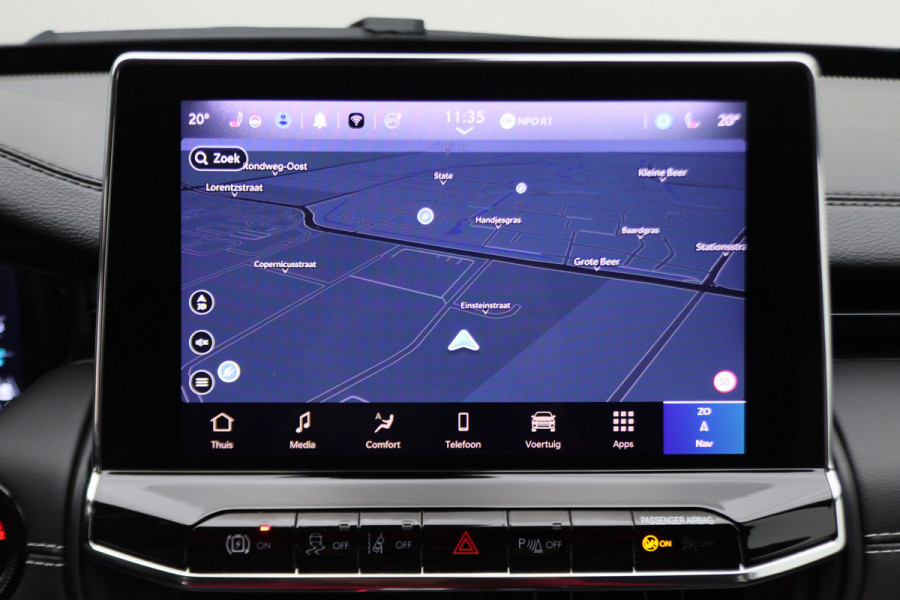 Jeep Compass 4xe 240 Plug-in Hybrid Electric S Leer, Virtual Cockpit, Camera, Stuur-/Stoelverw., Apple Carplay, ACC, 19"