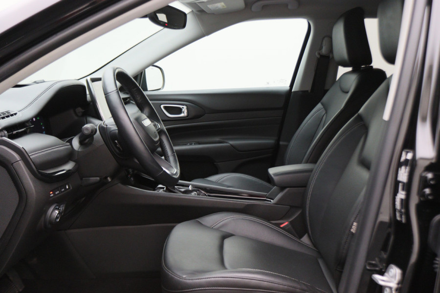 Jeep Compass 4xe 240 Plug-in Hybrid Electric S Leer, Virtual Cockpit, Camera, Stuur-/Stoelverw., Apple Carplay, ACC, 19"