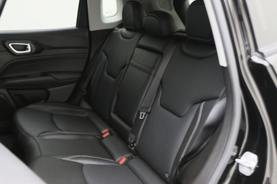 Jeep Compass 4xe 240 Plug-in Hybrid Electric S Leer, Virtual Cockpit, Camera, Stuur-/Stoelverw., Apple Carplay, ACC, 19"