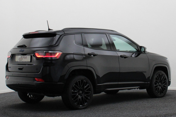 Jeep Compass 4xe 240 Plug-in Hybrid Electric S Leer, Virtual Cockpit, Camera, Stuur-/Stoelverw., Apple Carplay, ACC, 19"