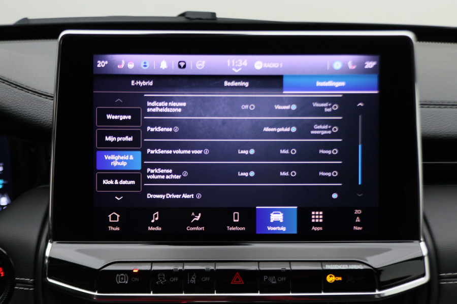 Jeep Compass 4xe 240 Plug-in Hybrid Electric S Leer, Virtual Cockpit, Camera, Stuur-/Stoelverw., Apple Carplay, ACC, 19"